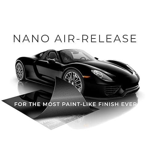 VViViD+ Ultra Gloss Premium Vinyl Car Wrap Film (1.5ft x 5ft, Gloss Piano Black) thumbnail 3
