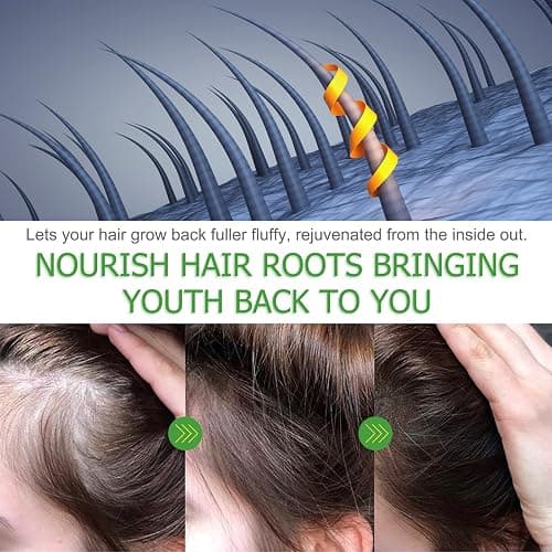 Rosemary Hair Growth Oil, Rosemary Essential Oil, Rosemary Oil for Hair Growth | Eyebrow and Eyelash Growth | Skin Care, 100% Pure Natural Hair Oil Serum, Stimulates Hair Growth, 60ml thumbnail 9