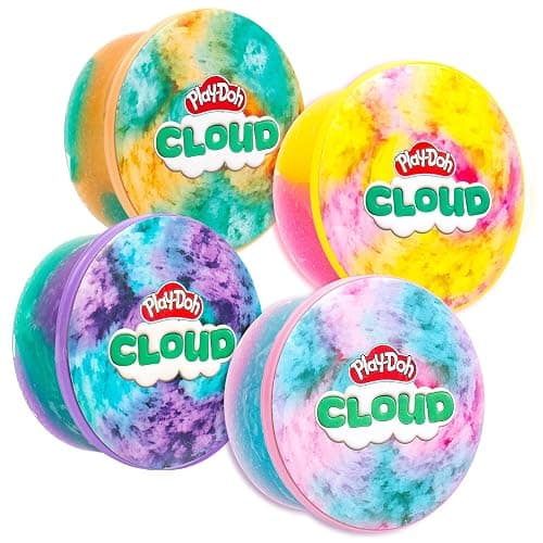 Play-Doh Scented Cloud Slime for Kids, 4-Pack Variety, Popular Toys, Gifts and Party Favors - Image 1