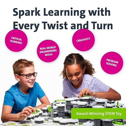 Ravensburger GraviTrax Starter Set - Gravity & Magnetic Marble Game - MESH Accredited STEM Toy for Kids - Brain-Building, Educational Gift - Engages Critical Thinking, Problem Solving - Ages 8+ thumbnail 3