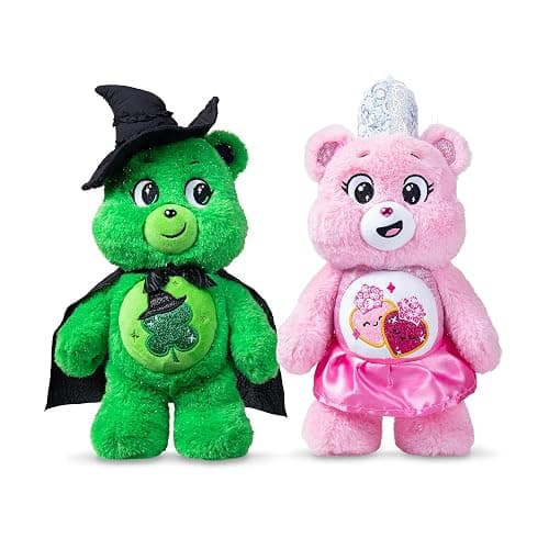 Care Bears - x Wicked 2-Pack - Love-a-Lot Bear as Glinda & Good Luck Bear as Elphaba thumbnail 5