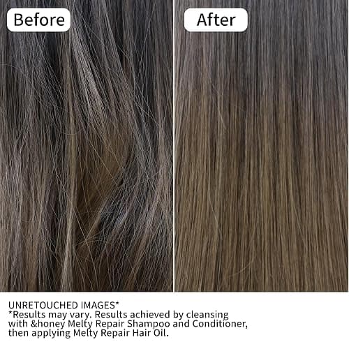 [Genuine Product] &honey Melty Moist Repair Shampoo & Conditioner Set 440mL+450g/14.87.fl.Oz+15.69Oz Sulfate-Free Moisturizing Hair Care Tame Frizz Waves thumbnail 3
