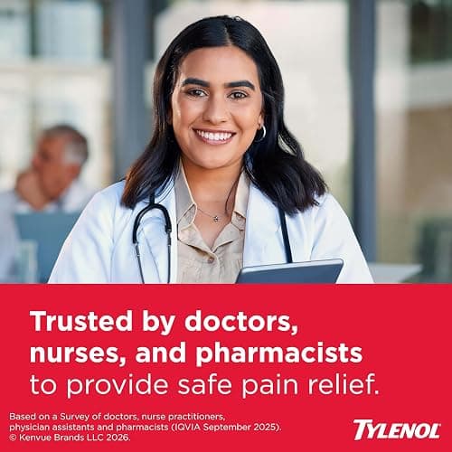 Tylenol Extra Strength Rapid Release Gels, 500 mg Acetaminophen, 100 Ct thumbnail 4