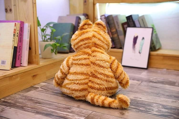 SYZI Fat Orange Plush Cat Toy - Soft Stuffed Animal for Kids - Ideal Christmas & Birthday Present - 11.8/17.7 Inches thumbnail 4