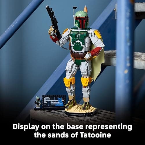 LEGO Star Wars Boba Fett 75455 | Collectible Building Sets for Adults, Ages 18+, Movie Display for Bedroom or Book Shelf, 1,544 pieces, Gift for Fans thumbnail 7