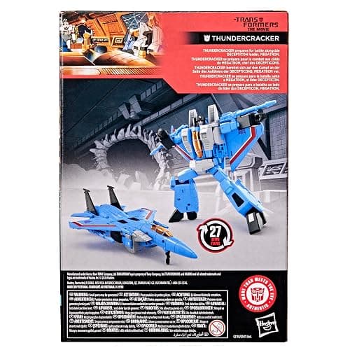 Transformers Studio Series The The Movie Thundercracker Voyager Class 6.5-Inch Converting Action Figure, Robot Toys for Ages 8+ thumbnail 13
