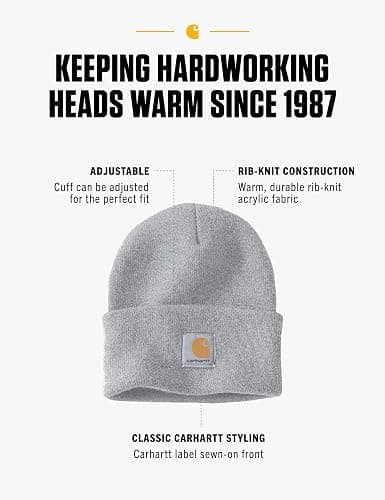 Carhartt Men's Iconic A18 Watch Cap Beanie thumbnail 2