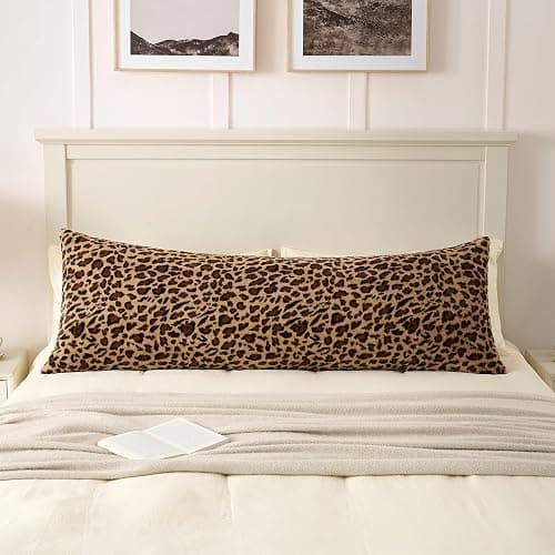 GALMAXS7 Body Pillow Covers - Body Pillow Case Cover with Zipper Brown Cheetah 20x54 thumbnail 2