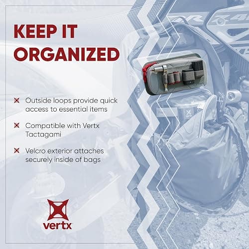 Vertx Pack Zip Pouch Organizer Insert Attachment for Backpack, Bag, Travel, Organization Pouches thumbnail 4