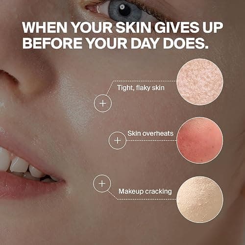 PURCELL 24/7 Colostrum Ampoule Mist (Pink) - Glass skin with Long Hydration, Poreless Smooth Skin, Before & After Makeup, Hyaluronic Acid and Vitamin, For All Skin types, 1.85 fl oz thumbnail 5