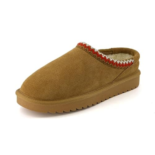 CUSHIONAIRE Keto Womens Slippers Slip-On Suede Mule Slipper - Cozy & Stylish, Memory Foam & Faux Fur Lining, Wide Widths Available thumbnail 9