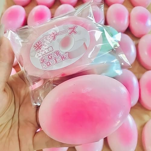SUISUILE 4 Packs Sticky Bread Squishy Toys, Super Soft Slow Rising Squishy, Realistic Bread Shaped Slow Rebound Squeeze Toy, Kawaii Food Squishies Fidget Toys for Stress Relief (Style B) thumbnail 2