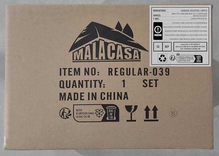 MALACASA Serving Bowls, 114 OZ(10") Extra Large Salad Bowls Set of 2, Porcelain White Serving Bowls for Salad, Soup, Pasta and Dinner, Large Ceramic Bowl Set for Entertaining, Series REGULAR thumbnail 9