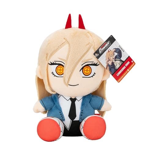 Total Anime Power - 8-Inch Super Soft Plush with Authentic Details from Chainsaw Man thumbnail 5