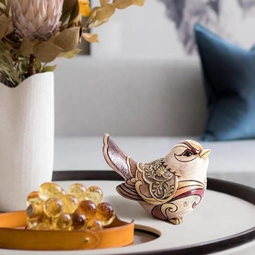 Bird Figurines For Home Decor,Bird Statue Sculpture For Shelf Decor Accents,Boho Bird Decorations For Table Office Living Room Bedroom,Retro Animal Statues Decorative Bird Gifts For Bird Lovers Women thumbnail 7