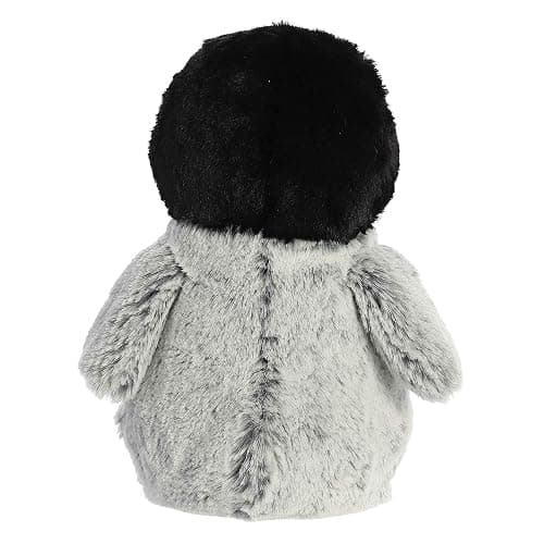 Aurora Mini Flopsie Pippin Penguin 8" Plush | Compact tummy-lying animals with bean-filled stability thumbnail 7