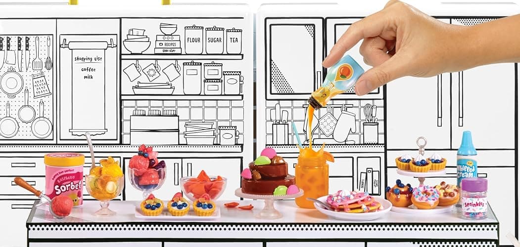 MGA's Miniverse Make It All You Can Eat - DIY Kunstharzspiel - Replika Lebensmittel Sammlerstücke - Nicht essbar - Geeignet für Kinder ab 8 Jahren und Sammler thumbnail 4