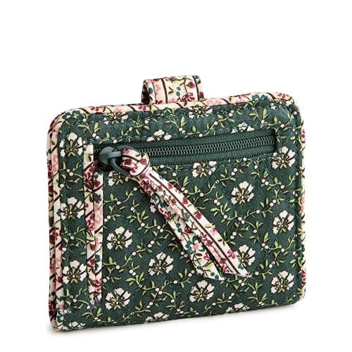 Small Tab Wallet in Mistletoe Lattice thumbnail 2