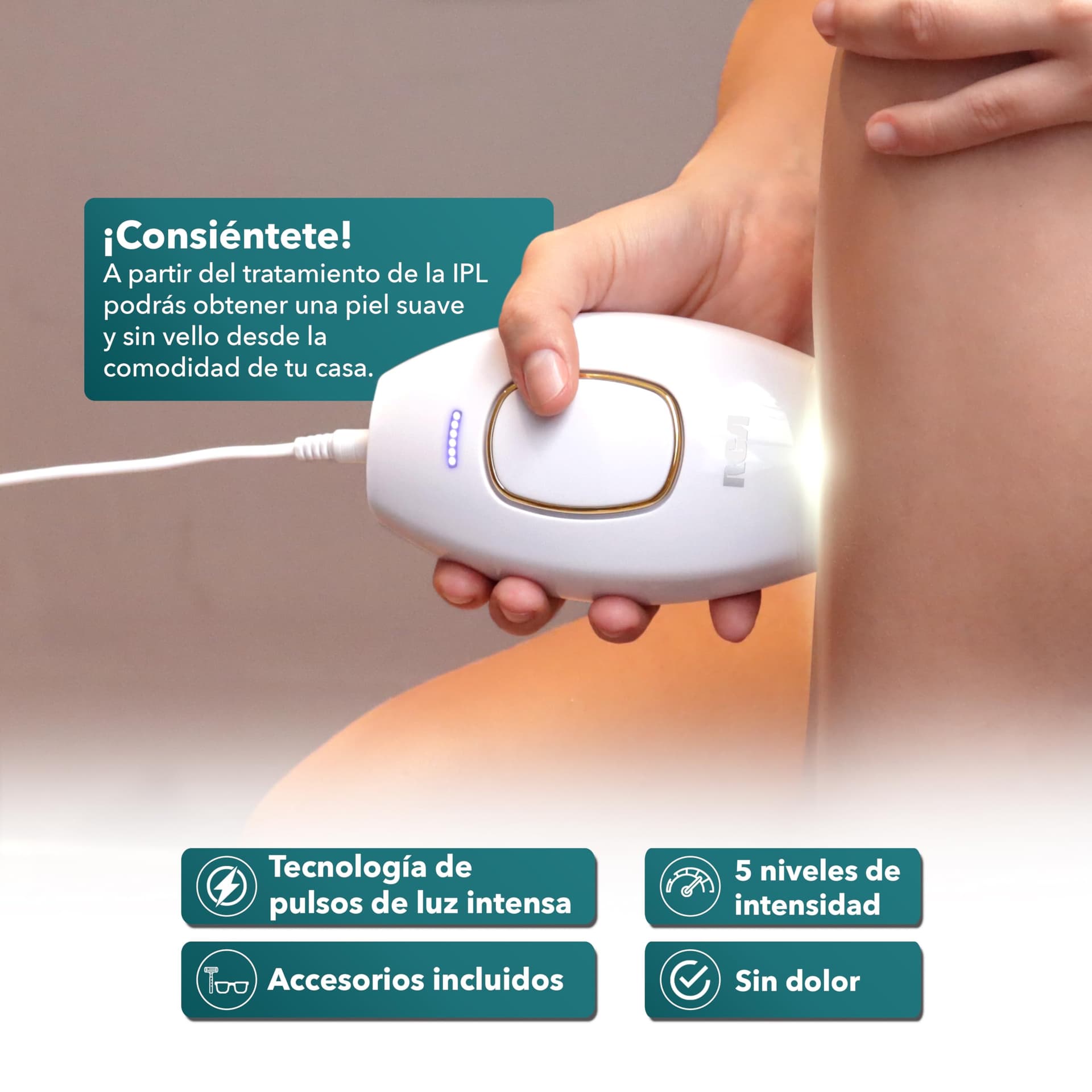 RCA Depiladoras de Luz Pulsada (RC-IPL) thumbnail 3
