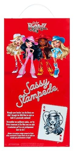 Bratz Sassy Stampede Yasmin Fashion Doll with Accessories: Western, Cowgirl Style Clothes & Accessory Pieces thumbnail 11