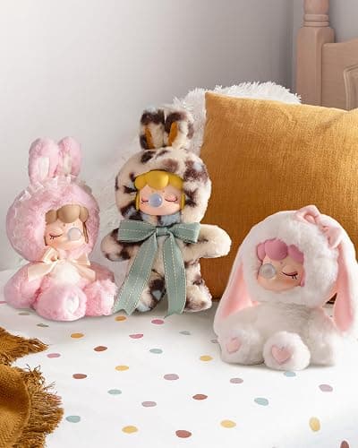 Rolife Nanci Bunny Stuffed Animal Plush Doll,8-11 Inches Cute Anime Blind Box Figures,Mystery Box Popular Soft Collectible Toy for Toddlers Baby Girls Women,Creative Christmas Birthday Gifts thumbnail 9