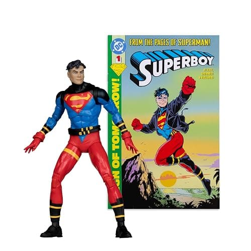McFarlane Toys- DC Direct Page Punchers Superboy (Superboy #1) 7in Figure with Comic thumbnail 7