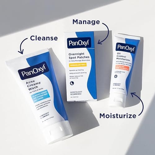 PanOxyl Antimicrobial Acne Creamy Wash, 4% Benzoyl Peroxide, 6 Ounce thumbnail 8