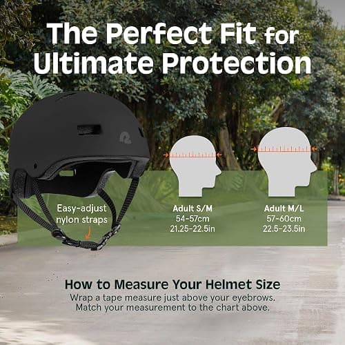 Retrospec Dakota Protective Bike Helmet, Skateboard, Scooter, Adults/Youth | Bike Helmet Men, Bike Helmet Women, Longboard, Washable Padding, Protective Shell, 10 Vents, Moisture-Wicking thumbnail 5