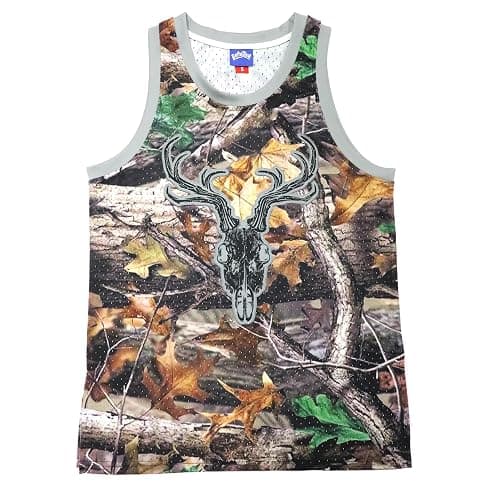 TPAZGHE Men's Graphic Lightweight Mesh Athletic Basketball Jersey Tank Top | Stylish Bold Prints, Breathable, Hip-hop, Quick-dry, Soft, Easy Care, Streetwear Style - Image 1