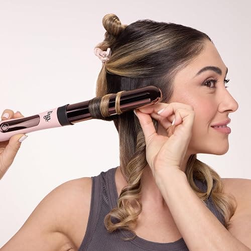 L'ANGE Hair Le Curl 25 MM Titanium Curling Wand | Professional 1 Inch Curling Iron for All Hair Types | Clip Free Hair Curler | Best Curling Wand for Tighter Curls & Beach Waves thumbnail 5