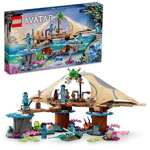 Lego Avatar: The Way of Water Metkayina Reef Home 75578, Building Toy Set with Village, Canoe, Pandora Scenes, Neytiri and Tonowari Minifigures, Movie Set - Image 1
