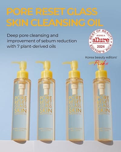 BE THE SKIN Glass Skin Cleansing Oil - 7 Plant Oils + Centella Exosomes & Squalane, Melts Waterproof Makeup & Blackheads, Lightweight Fast-Emulsifying Formula for All Skin Types | 5.07 fl oz thumbnail 2