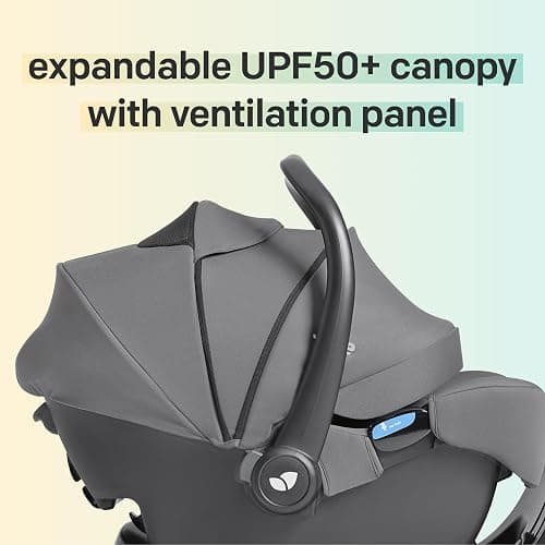 Joie Baby, Rue™ LX Spin, 180° Rotating Base, 4-Position Recline, UPF 50+ Expandable Canopy (Mocha) thumbnail 4