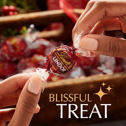 Lindt Lindor Double Chocolate Truffles – 200g Box (Approx. 16 Balls) – Smooth Filling – Valentines Day, Mothers Day, Easter, Gift, Birthday, Congratulations Treat thumbnail 7