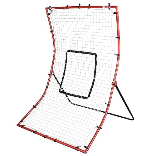 Franklin Sports Baseball Rebounders + Pitchback Nest - Pitch Return Trainer + Rebound Net with Attachable Pitching Target- All Angle Fielding Rebound Net for Grounders + Pop Flies - Image 1