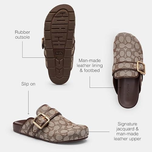 COACH Women's Archival Buckle Clog thumbnail 3