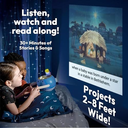 LUNA STORYTIME Angel Figurine Cartridge – Projects 6 Bible Stories and 5 Songs, Over 30 Minutes of Audio Content | Gift and Toy for Ages 3+ thumbnail 2