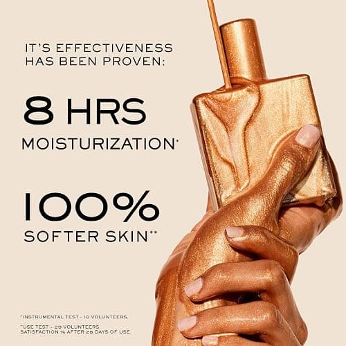 NUXE Huile Prodigieuse Shimmer Multi-Purpose Dry Oil - Luxurious Radiant Glow and Hydration for Face, Body & Hair thumbnail 6
