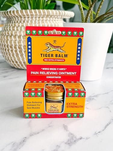 Tiger Balm Pain Relieving Ointment, Extra Strength, 0.63 Ounces (Pack of 3) thumbnail 6