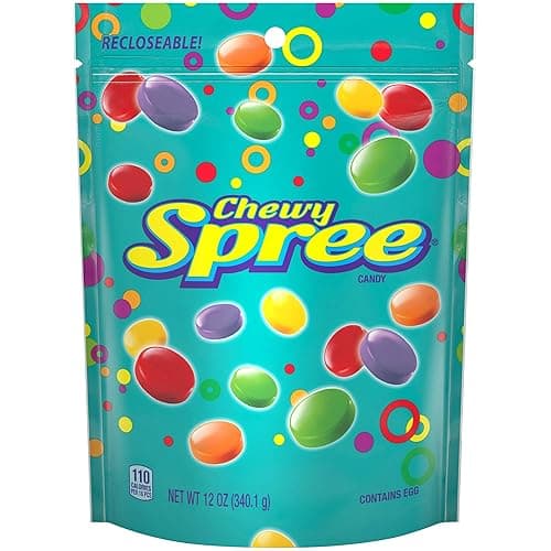 Wonka Spree Original Hard Candy, Resealable Bag, 12 Ounce Bag - Image 1