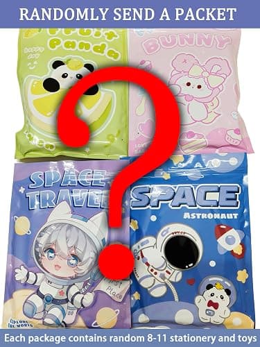 Stationery Blind Bag, Back to School Gifts for Kids, Surprise Blind Box Gifts for Christmas, Birthday, Children's Day, New Year, End of Year Student, Classroom Rewards Prizes thumbnail 3