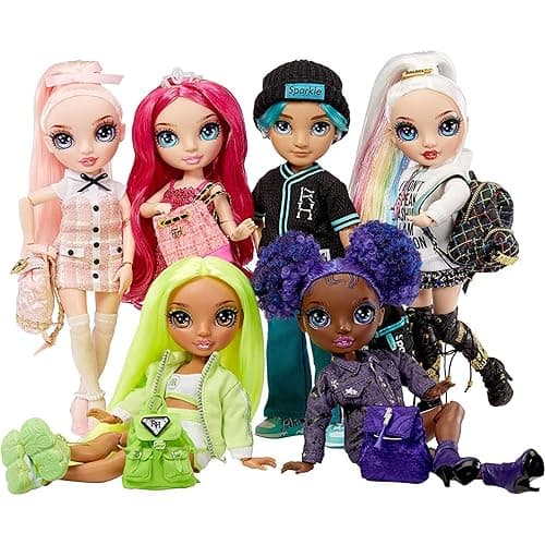 Rainbow High Jr High Series 2 Amaya Raine- 9" Rainbow Posable Fashion Doll with Designer Accessories and Open/Close Backpack. Great Toy Gift for Kids Ages 6-12 Years Old & Collectors thumbnail 7