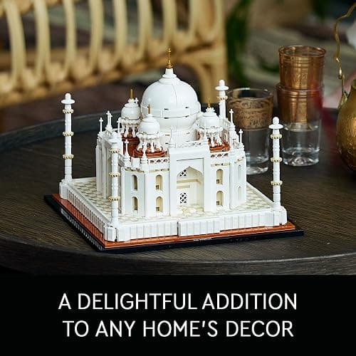 LEGO Architecture Taj Mahal 21056 Building Set - Landmarks Collection, Display Model, Collectible Home Décor Gift Idea and Model Kits for Adults and Architects to Build thumbnail 7