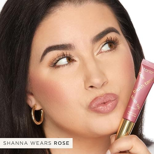 tarte blush tape liquid blush – Buildable Cream Blush Makeup, Lightweight Formula, Blurs appearance for Radiant Cheek Glow, Vegan & Cruelty Free thumbnail 4