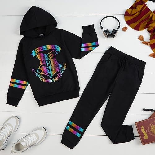 Harry Potter Girls Tracksuit, Hoodie and Girls Tracksuit Bottoms thumbnail 3
