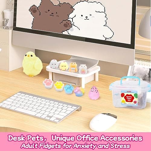 10 Pack Taba Squishy Toys Set with Toy Box & Cute sticers, Kawaii Squishies Stress Relief Toys Party Favors for Kids 4-8 8-12, Squishy Sensory Fidget Toys for Kids ，Birthday Xmas Gifts for Girls&Boys thumbnail 9