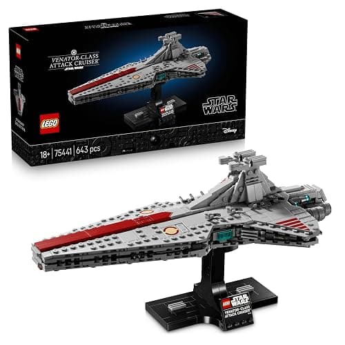 LEGO Star Wars 75441 Venator-Class Attack Cruiser Building Set for Adults - Republic Starship Model Kit - Living Room & Shelf Decor - Collectible Gift for Revenge of the Sith Fans - Image 1
