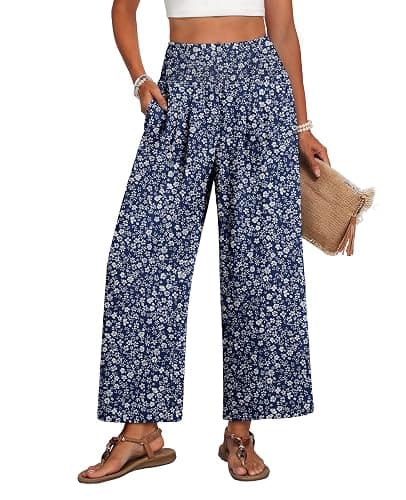 Lepunuo Wide Leg Palazzo Pants - Image 1