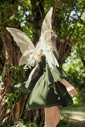 Scarlet Darkness Women's Renaissance Fairy Dress 2026 Summer Boho Off The Shoulder Flowy Corset Mini Dresses thumbnail 7