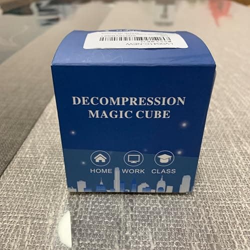 VCOSTORE Fidget Cube with 12 Sides, Original Fidget Toys Cube, Adult Infinity Magic Toys, Anti Stress Cube for Children and Adult with ADHD, ADD, ASD, ADHD thumbnail 8